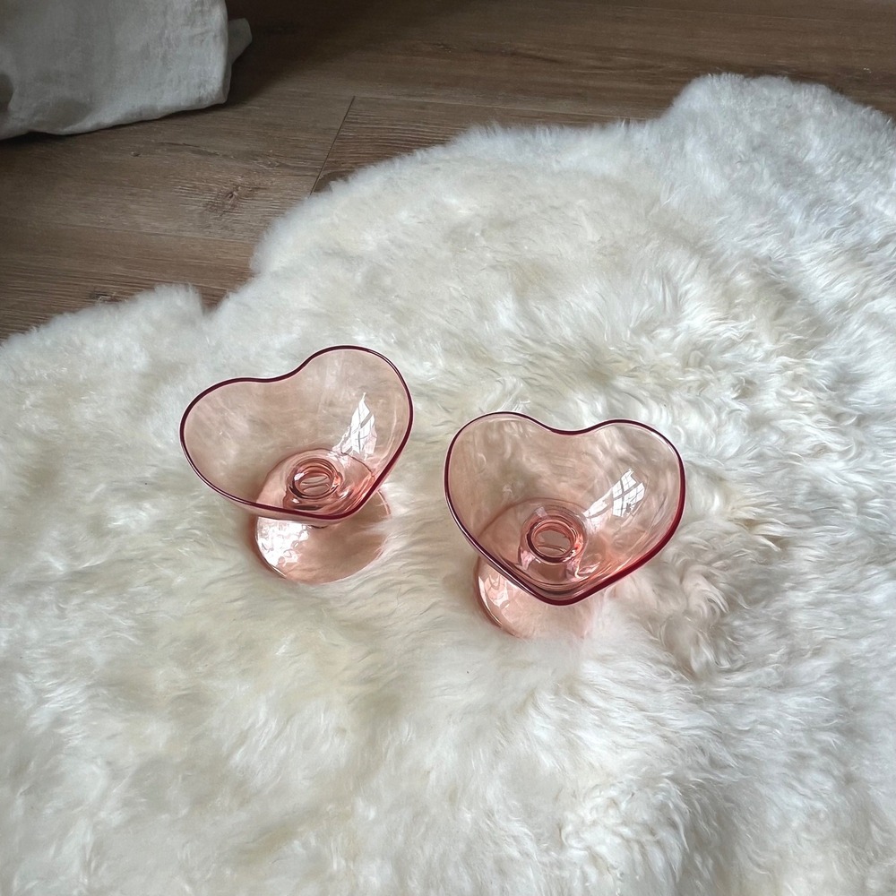 Anthropologie Valeria Coupe Heart-Shaped Glasses NWT